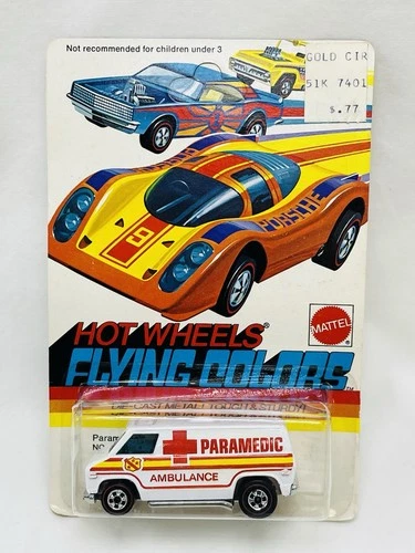 Original Hotwheels Redline Super Van Supervan Paramedic UNPUNCHED BLISTERPACK 🔥