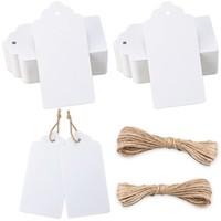 GeschenkanhäNger Kraftpapier Hochzeit Weihnachten DIY Etiketten 100 StüCk 10Cm