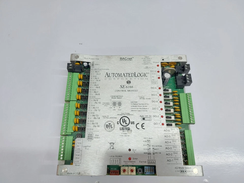 Automated Logic se6166 Control Module - Image 3 of 4