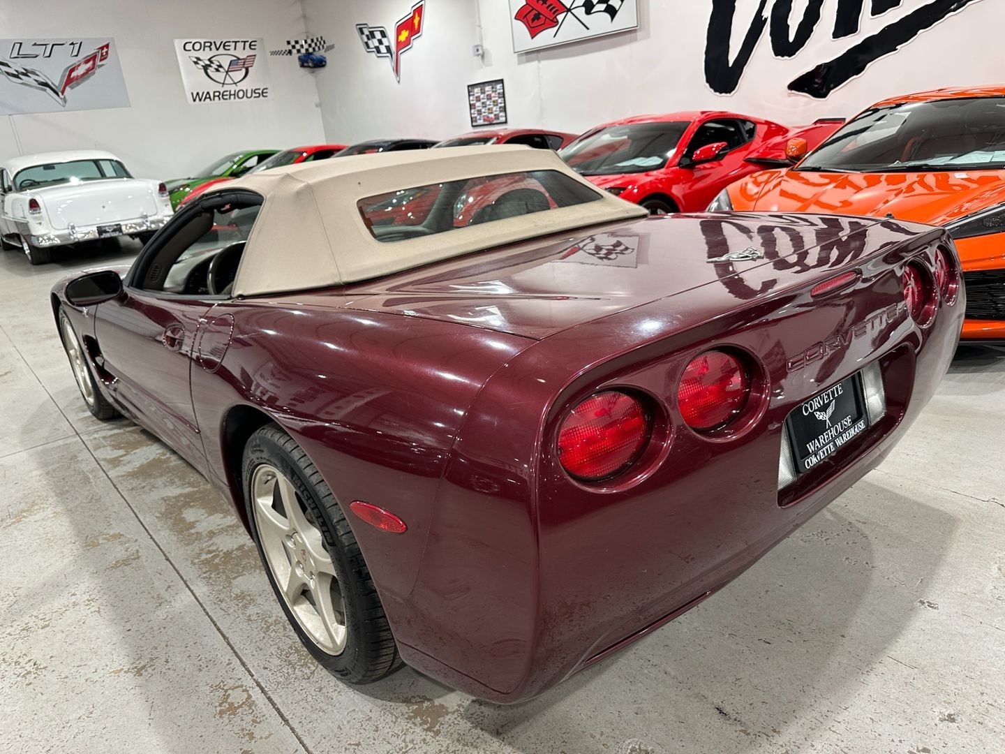 2003 [94U] 50th Anniversary Red Chevrolet Corvette   | C5 Corvette Photo 4