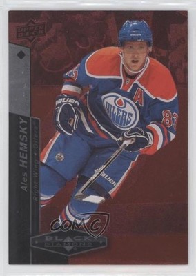 2010-11 Upper Deck Black Diamond Ruby 18/100 Ales Hemsky #1 0y20