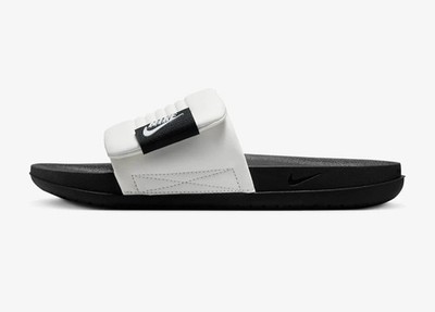Nike Offcourt Adjust Slide Summit White/Black Men's Size 12 -  (DQ9624 100)
