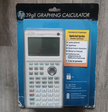 ★ HP 39GII graphing calculator calculatrice rare lycée et supérieures