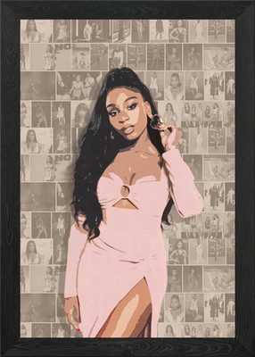 Normani Framed Wall Art Poster Canvas Print Picture
