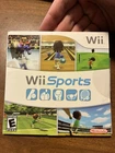 Wii Sports Nintendo Wii Video Game (Disc and Cardboard Sleeve) Shown. Free Ship!