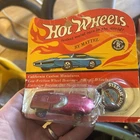 🔥Hot Wheels Redlines Turbofire 1969 Redline Wheels Red Diecast Car