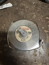 Evans Tape Measure 100 Foot White Steel Tape ...