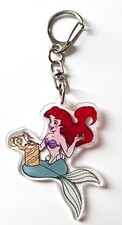 Ariel Keychain Holding Shell The Little Mermaid Acrylic Disney Bag Charm Gift
