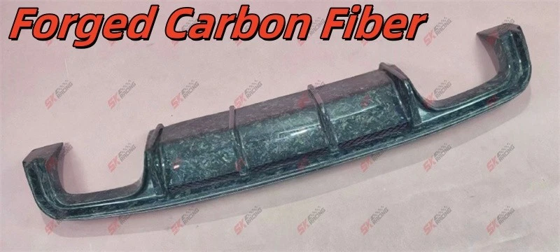 Глянцевый черный/углеродное волокно задний бампер диффузор кромки для BMW X5M X6M F85 F86 15 + - Изображение 4 из 4