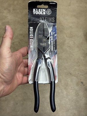 Klein Tools LIMITED EDITION 166 Anniversary Lineman Plier - Blue (D20009NEUSA)
