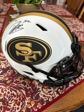 SF 49ERS PATRICK WILLIS AUTOGRAPHED AUTHENTIC SPEED LUNAR ECLIPSE 3D HELMET COA