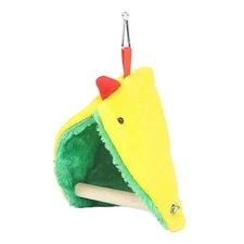 Bird Bed for Cage Hangable Winter Warm Resting Nest Wooden pretty