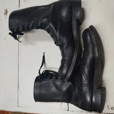1956 MILITARY BOOTS INTERNATIONAL SHOE CO 11-1/2 N 6215 IMPRINTED