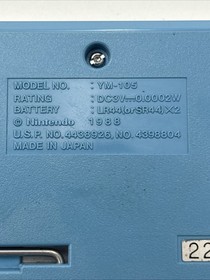 Nintendo Game And Watch - Super Mario Bros 1988 Model YM-105 EC Works!