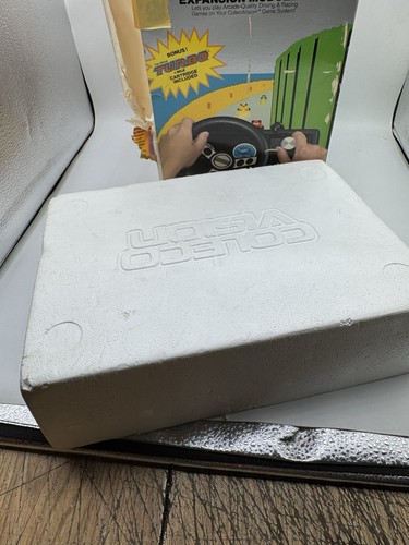 Vintage ColecoVision Expansion Module #2 Steering Wheel And Pedal - Original Box - Picture 9 of 15