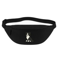 Bauchtasche Border Collie Border Comic Geschenkidee Border Collie Geschenk PräSe