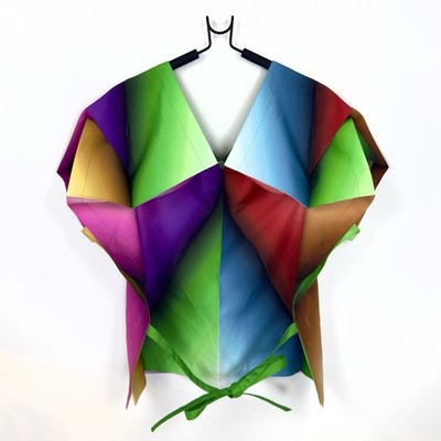 Issey Miyake 132 5. Reality Lab Origami Geometric Top SS2011