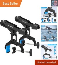 1/2/4 Pack Fishing Rod Holders for Boat, Fishing Rod Holder with Enlarge Clam...