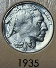 1935 P Philadelphia Buffalo Indian Head Nickel Five Cents 5C .05
