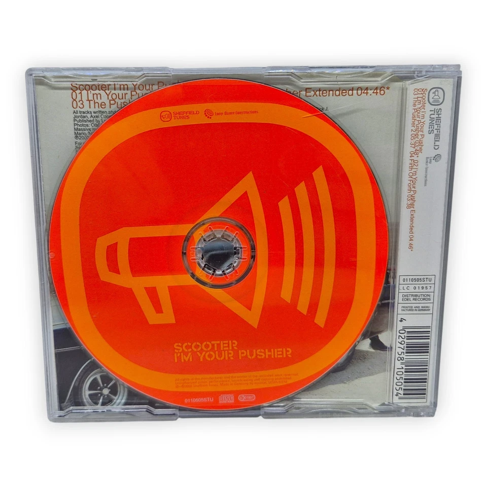 Scooter Im Your Pusher CD Maxi Single Sheffield Tunes Extended Firth on Forth - Bild 2 von 4