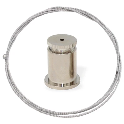 LICHT-ZUBEHOER Abhängeset ohne Drahtseilhalter / Gripper für höhere Lasten, Ø1,8mm, L= 1500mm