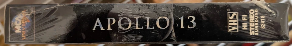 Apollo 13 VHS SEALED Watermarks MCA Tom Hanks Kevin Bacon Ed Harris VTG - Image 4 of 4