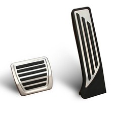 2017-2025 Alfa Romeo Giulia Stelvio Pedalabdeckungen Gas- & Bremspedal Kit