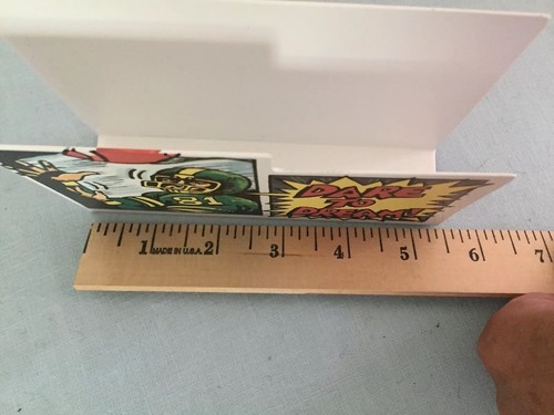 Comic Helden Metall Brief Halter Trau dich zu träumen Metall RUSS Schreibtischplatte Organisieren - Bild 10 von 12