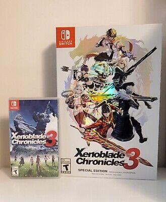 Xenoblade Chronicles 3 Special Edition Game Included Brand Xenoblade Chronicles 3 Special Edition Game Included Brand