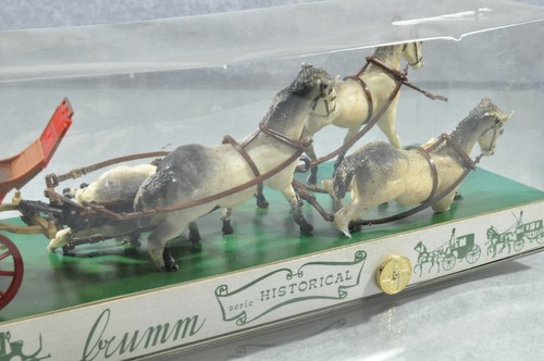 BC082 Brumm "Historical" #017 1:43 Landau de Ville 19ieme XIX C-/c - Picture 4 of 6