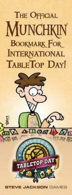 SJG The Official Munchkin Bookmark of International Table Top Day! Promo 10d2