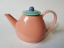 Lindt Stymeist Colorways Mini Teapot Salmon Green Periwinkle