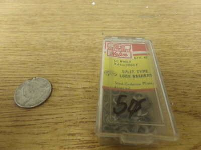 NEW  GC Electronics Walsco H960-F Lock Washers Assorted Lot of 50