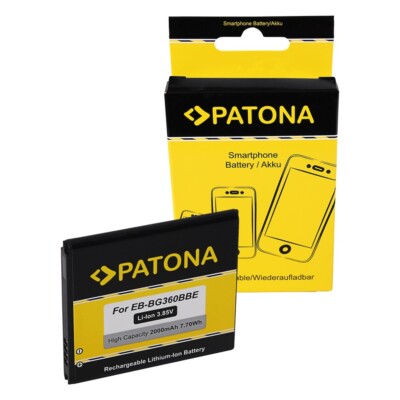 PATONA Akku für Samsung Galaxy Core Prime EB-BG360BBE SM-G360F SM-G361F CDME LTE