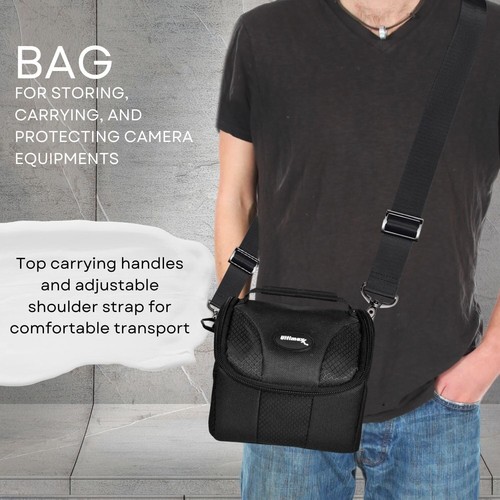 Ultimaxx Small Carrying Case/Gadget Bag for Sony, Nikon, Canon, Olympus, Fuji, P - Picture 6 of 6