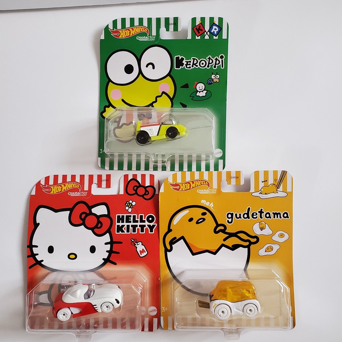 NEW Hot Wheels (SANRIO) Character Cars Hello Kitty & Keroppi