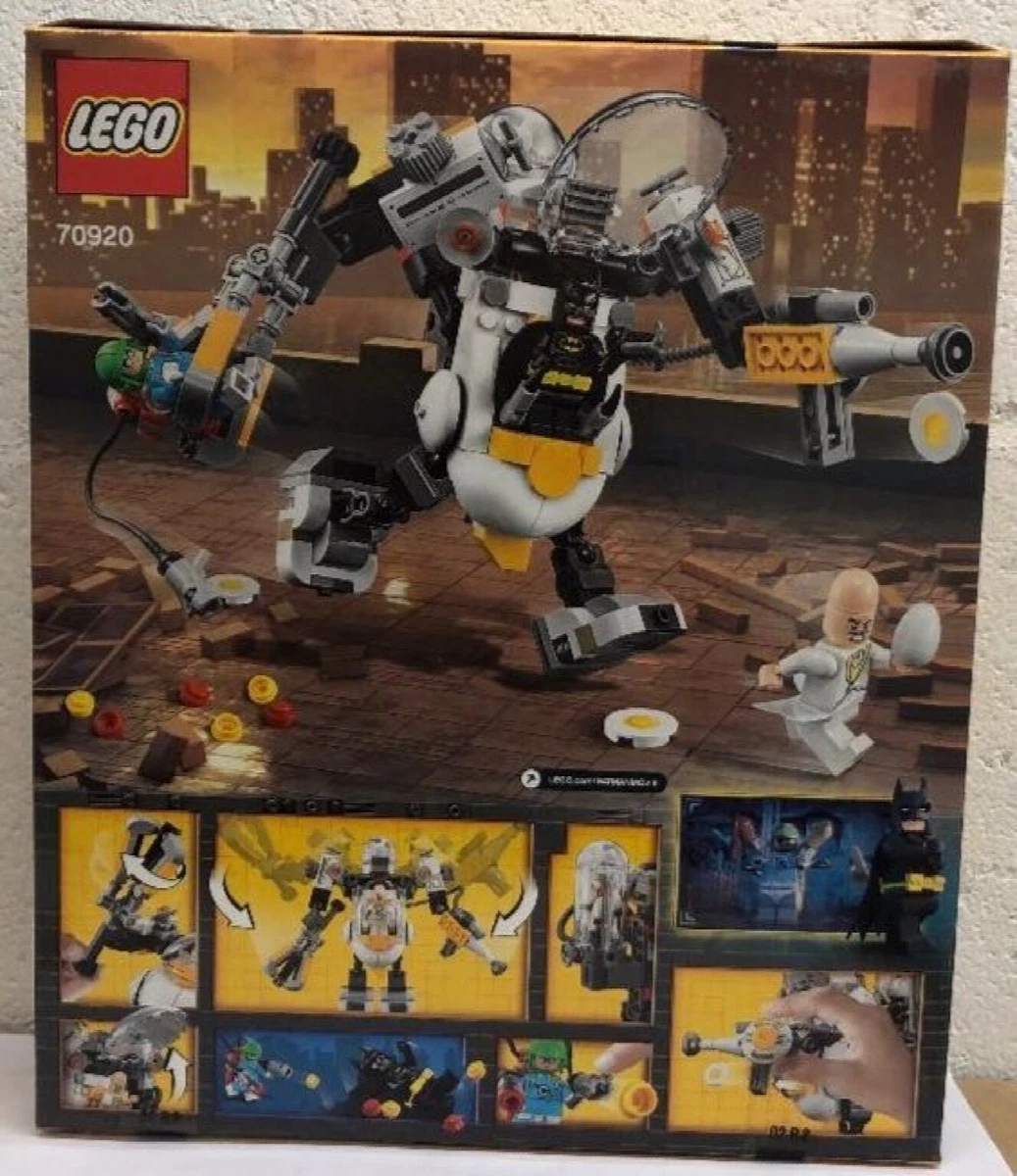 LEGO 70920 Batman Movie Egghead Mech Food Fight Condiment King