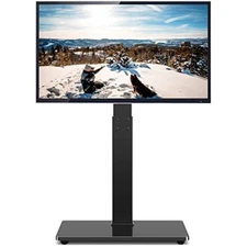 TAVR Universal Floor TV Stand Base for 32-70 Inch TVs up to 110 Lbs with Swivel