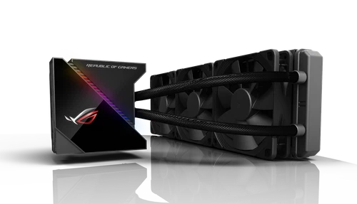 ASUS ROG RYUJIN 360 All-in-One CPU-Wasserkühlung (OLED-Display, Aura Sync RGB)