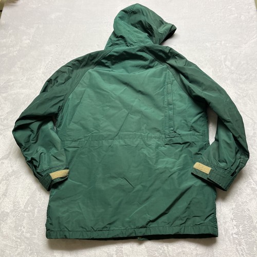 Vintage 80s LL Bean Flannel Lined Baxter State Parka Size L Made in USA Green - Picture 14 of 15