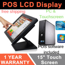 NEW Touchscreen 15inch Point of Sale System POS RESTAURANT BAR LIQUOR STORE