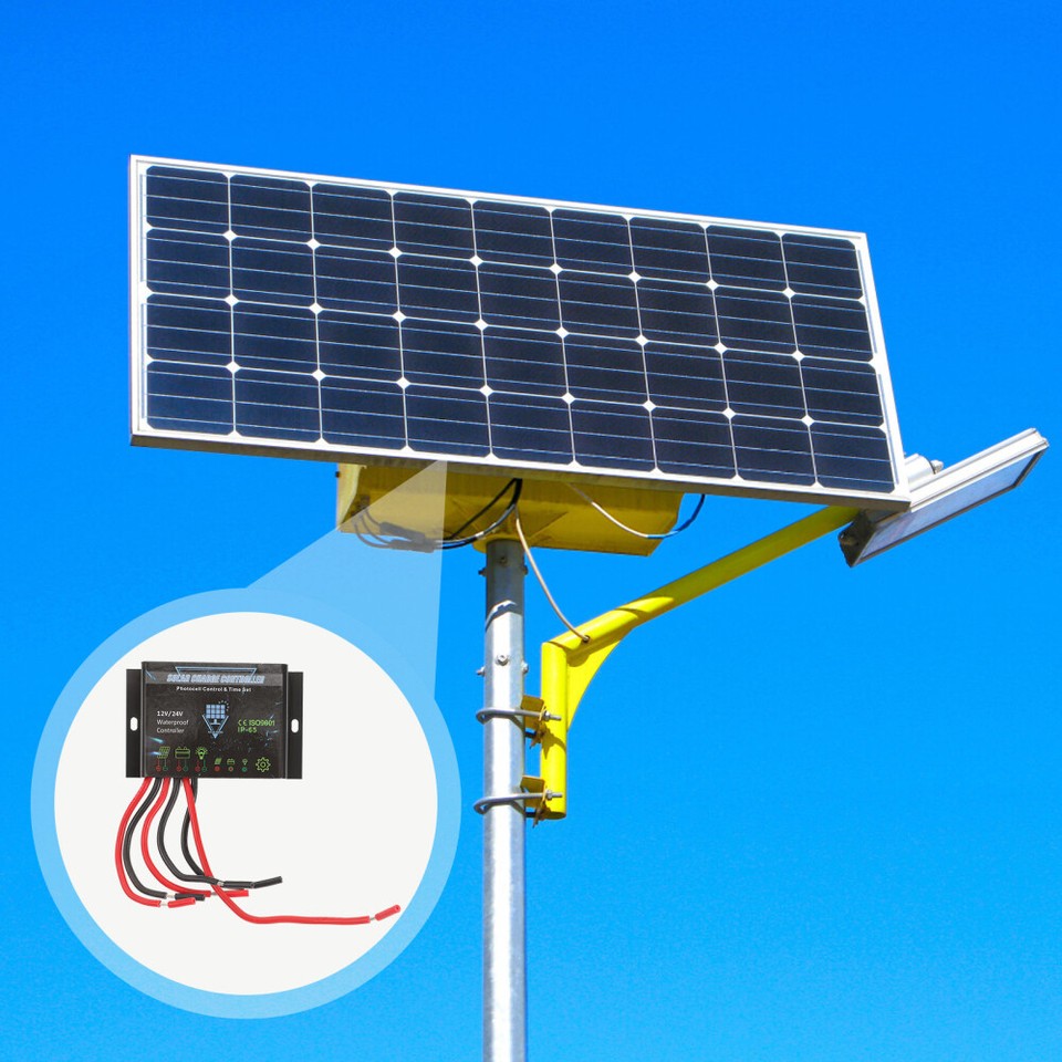 Solar Charger Regulator Controller Lights Portable Phone Wireless