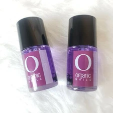 2 Pk Organic Nails Cuticle Oils Rosas 15 ml ea Aceite de Cuticula Free Shipping