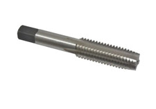 5/8-11 H3 4 FL Bright HSS Plug Hand Tap, Straight Flute, Ground Thread