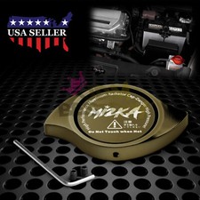 Bronze Billet Aluminum Radiator Protector Pressure Cap Cover High Performance