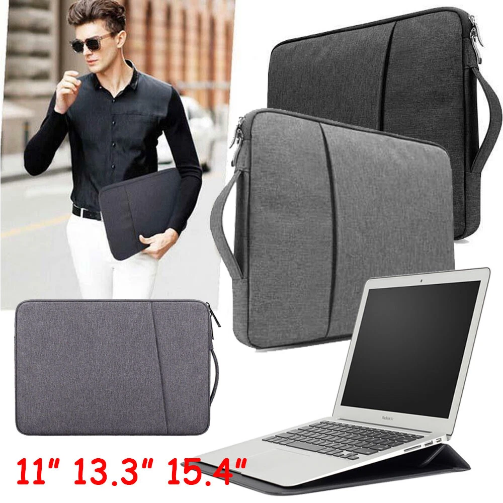 Comfyable Slim Protective Laptop Sleeve 13-13.3 inch Compatible with 13 inch MacBook Pro & MacBook Air PU Leather Bag Waterproof Cover Notebook