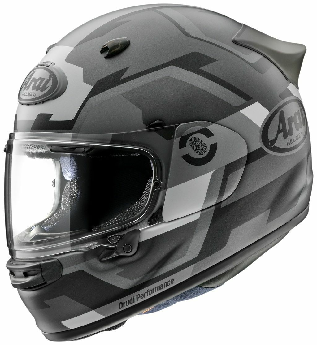 Arai Full Face Helmet ASTRO-GX QUANTIC Snell CONTOUR-X FACE GRAY