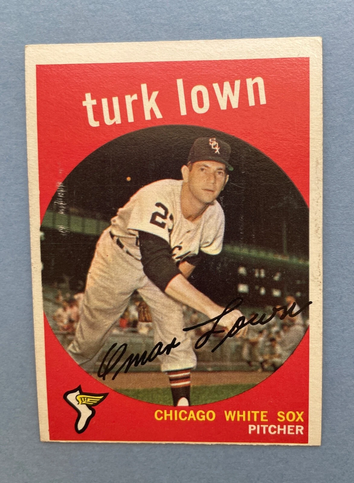 1959 Topps Baseball Turk Lown #277 Chicago White Sox Vintage Card