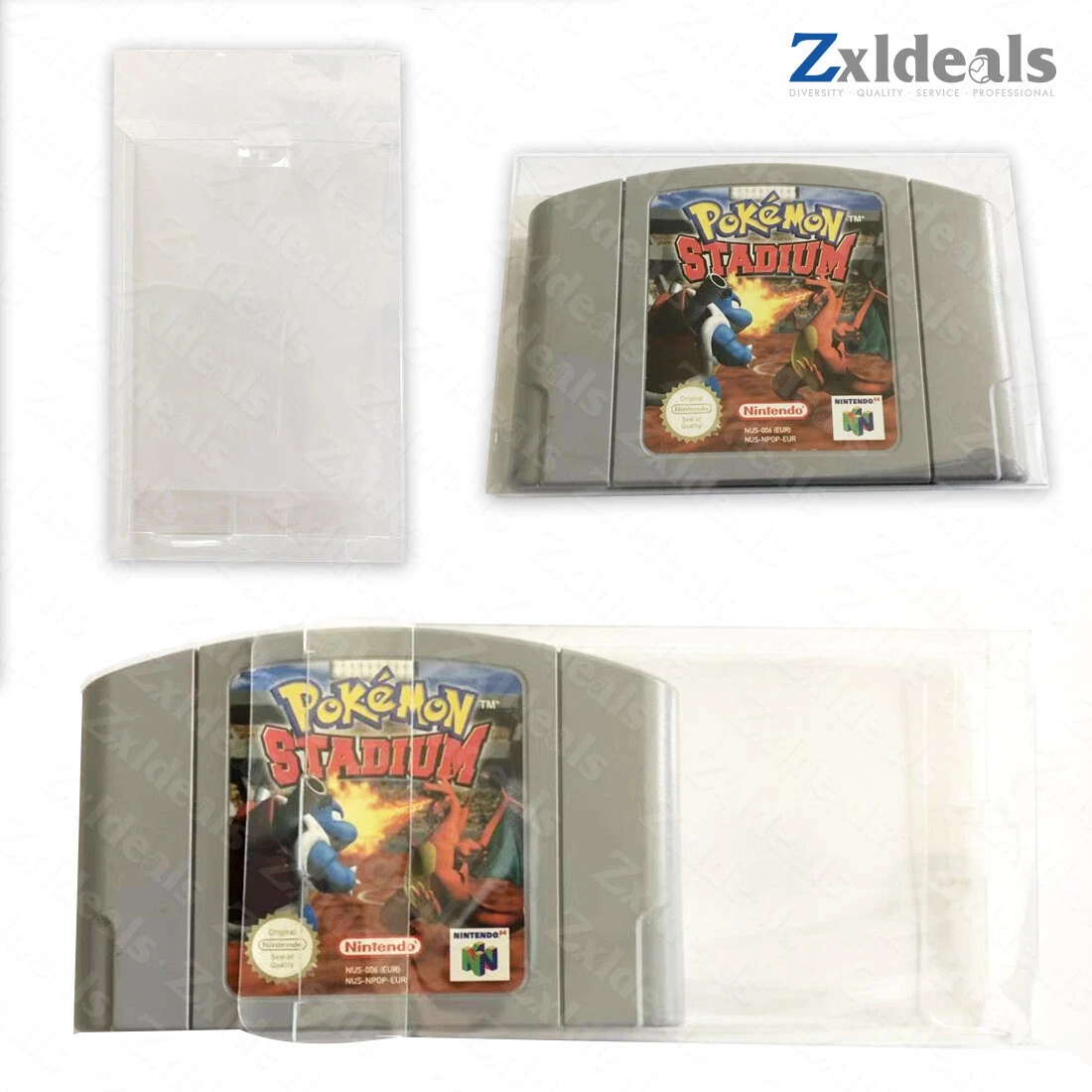 N64 Friday Nintendo 64 Custom Video Game Cartridge Front AND Back