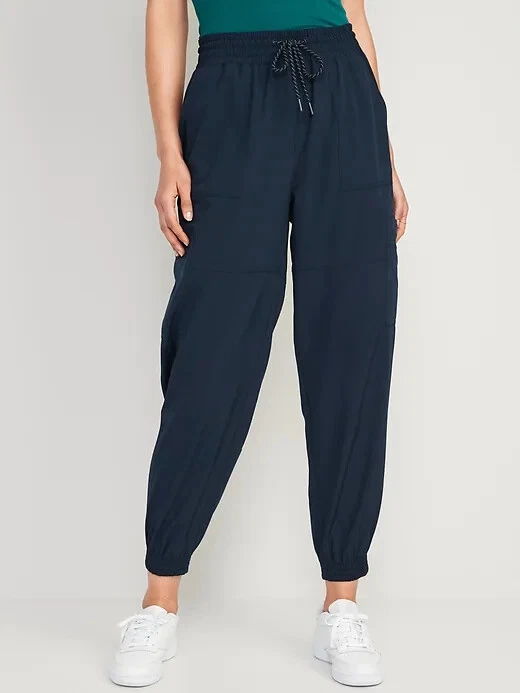 Old Navy Extra High-Waisted StretchTech Cargo Jogger Pants for